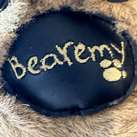 Build A Bear Retired Bearemy Plush Stuffed Animal Faux Leather Paw 15" - Picture 7 of 9